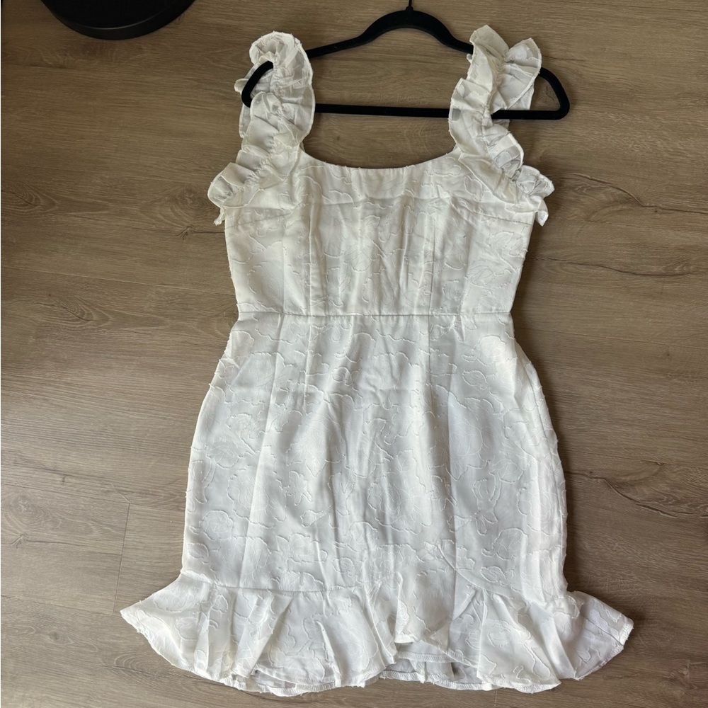 Hello Molly White Mini Dress
